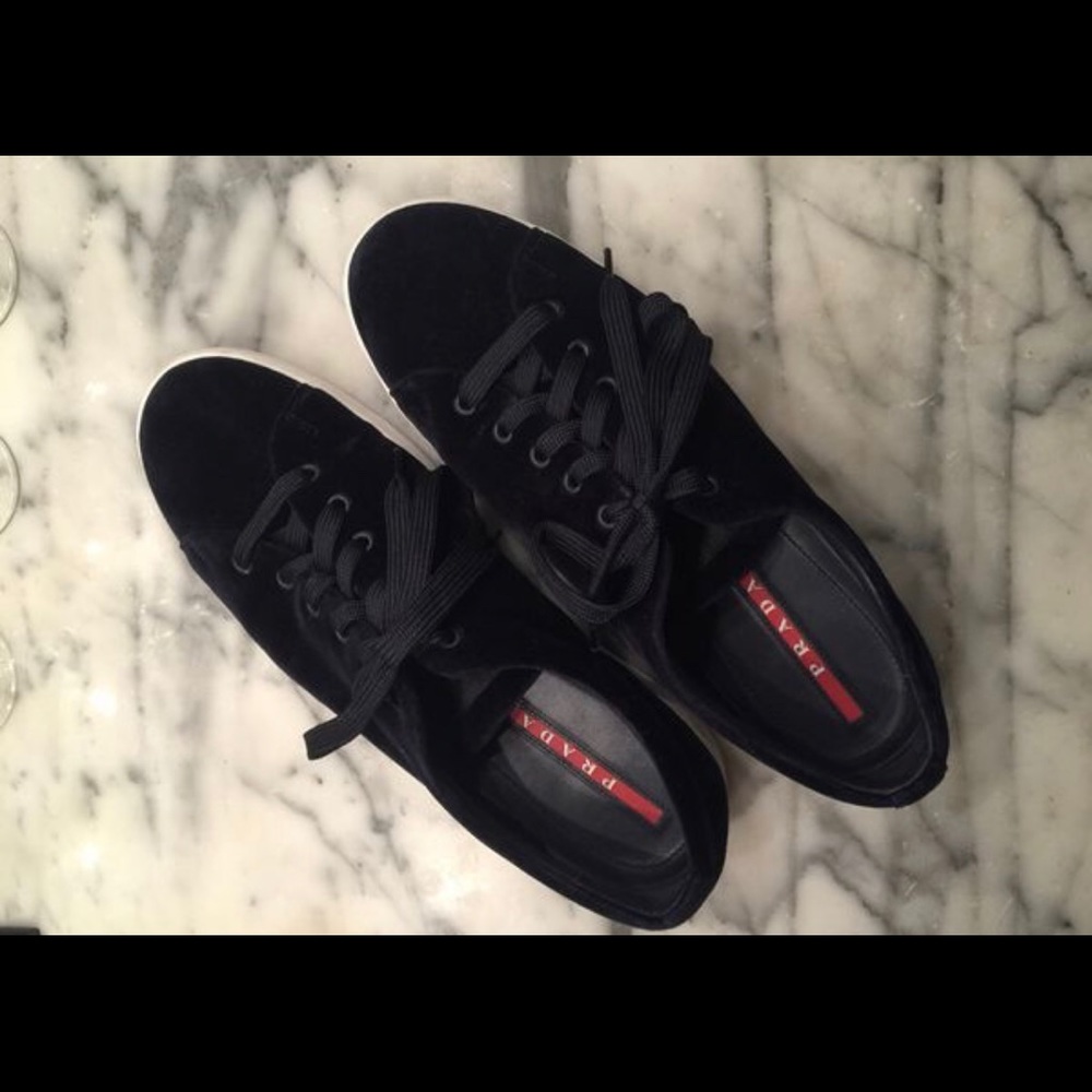 Prada Suede Sneakers- Size 12 Mens
